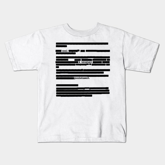 Redacted Podcast Kids T-Shirt by Cool & Unusual Punishment